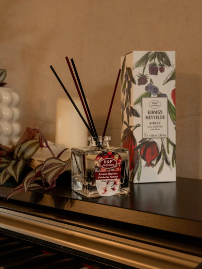 Red Fruits Bamboo Reed Diffuser