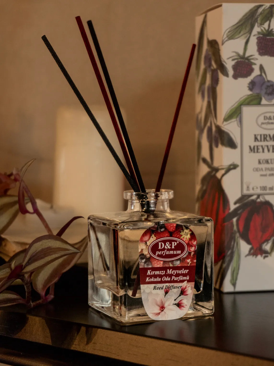 Red Fruits Bamboo Reed Diffuser