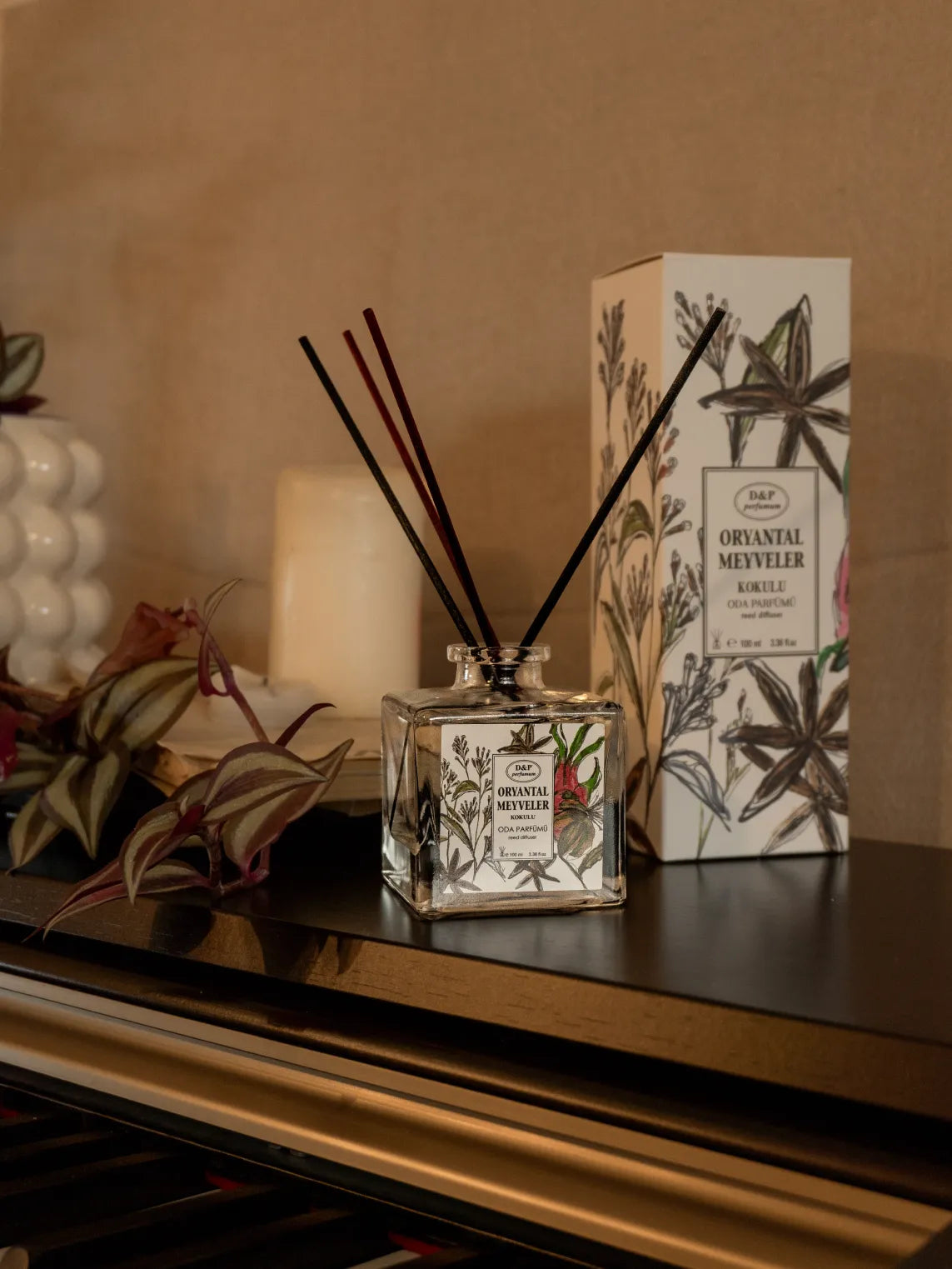 Oriental Fruits Bamboo Reed Diffuser
